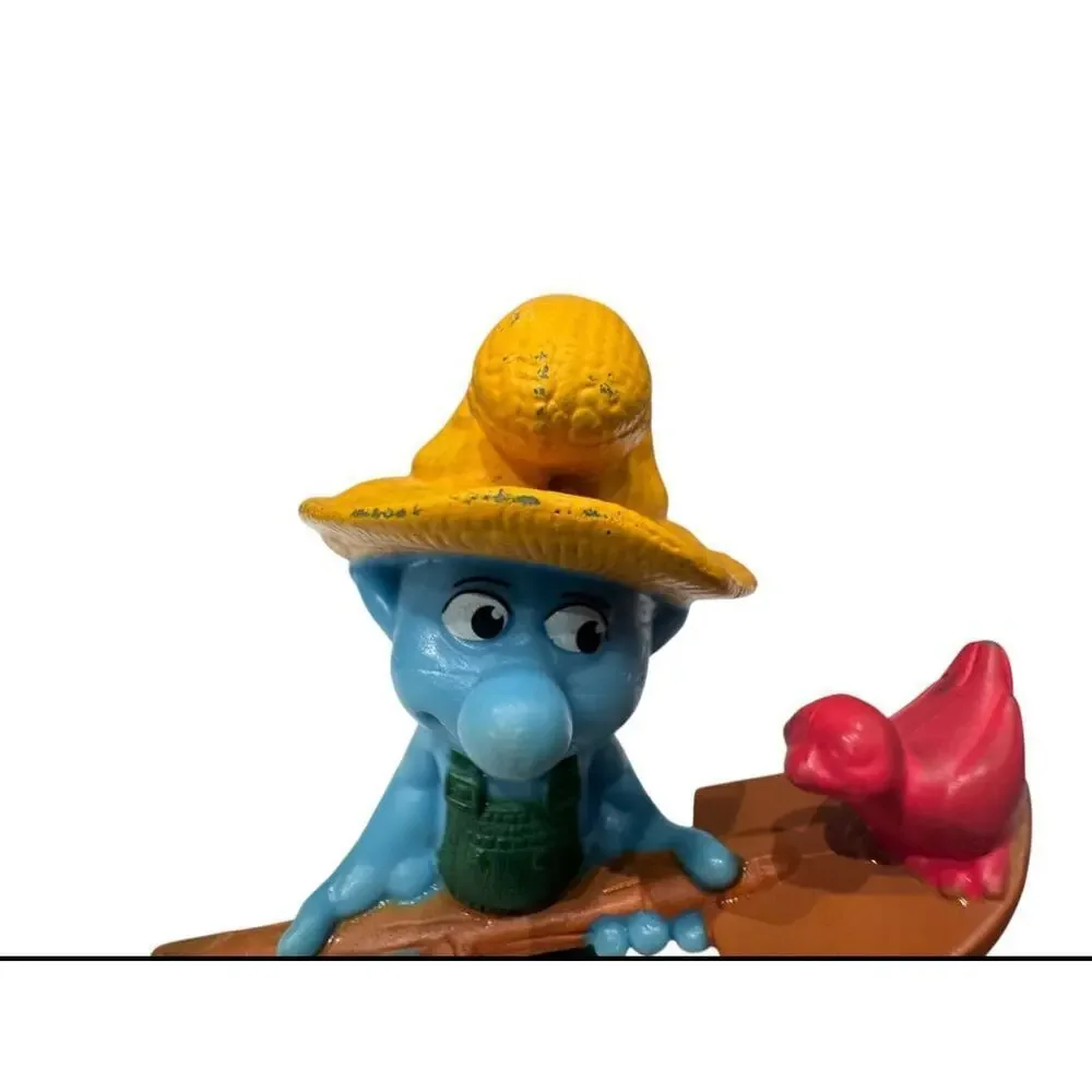 Farmer Smurf 2011 McDonald’s Happy Meal 3” PVC Figure